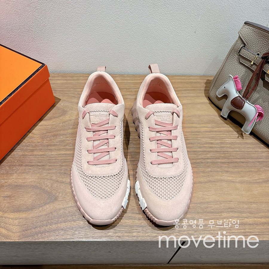 [홍콩명품.Hermes] 에르메스 25SS 로고 남여 바운싱 스니커즈 운동화 (핑크), SE5242, GHS, 명품스니커즈,운동화,구두,로퍼,하이탑,신발