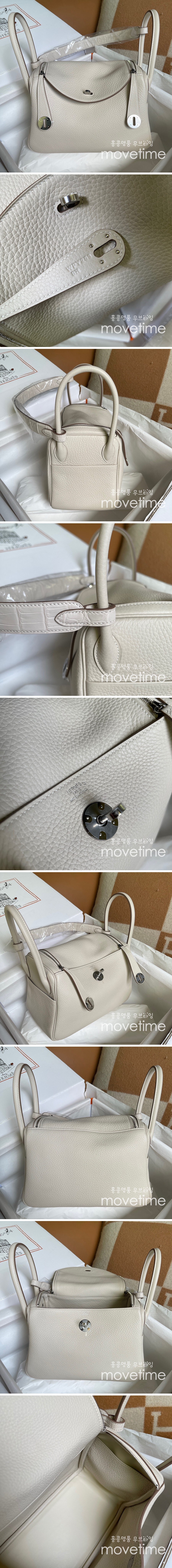 [홍콩명품.Hermes] 에르메스 25SS 로고 Lindy 26 핸드백 크로스백 (아이보리), BGM4819, BDA, 홍콩명품가방,명품쇼핑몰,크로스백,핸드백,구매대행