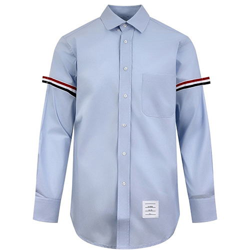 [홍콩명품.THOME BROWNE] 톰브라운 25SS 로고 3선 남방 셔츠 (2컬러), BM21378, JU, 명품레플리카,미러급,온라인쇼핑몰사이트