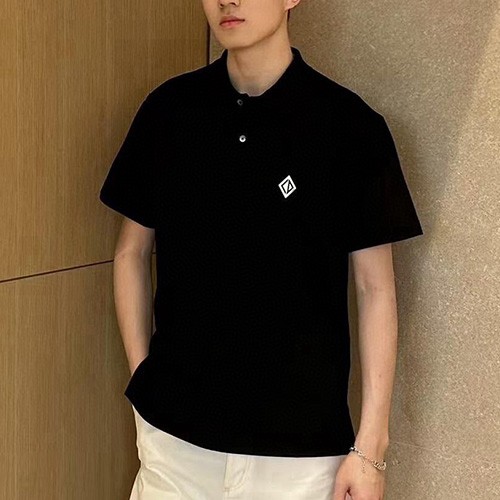 [홍콩명품,Christian Dior] 디올 25SS 로고 다이아몬드 자수 카라 폴로 반팔 티셔츠 (2컬러), BM21440, JU, 명품레플리카,미러급,온라인쇼핑몰사이트