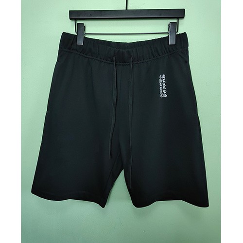 [홍콩명품.Chrome Hearts] 크롬하츠 25SS 로고 자수 쇼츠 반바지 (블랙), BM21537, JL, 명품레플리카,미러급,온라인쇼핑몰사이트