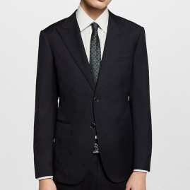 [가격문의][홍콩명품.LOUIS VUITTON] 루이비통 25SS 로고 울 정장 수트 자켓 (블랙), BM21548, JL, 명품레플리카,미러급,온라인쇼핑몰사이트