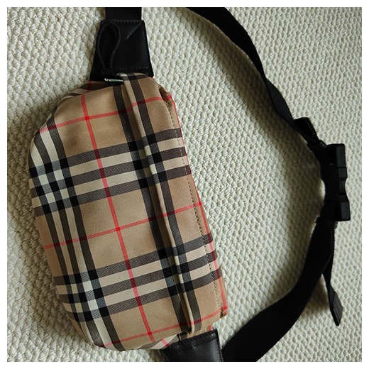 [홍콩명품.Burberry] 버버리 25SS 로고 체크패턴 벨트백 힙색 (베이지), BGM4891, JL, 홍콩명품가방,명품쇼핑몰,크로스백,핸드백,구매대행