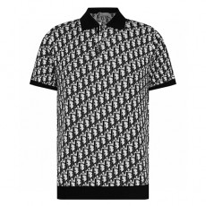 [홍콩명품,Christian Dior] 디올 25SS 로고 오블리크 카라 니트 반팔 티셔츠 (2컬러), BM21588, JU, 명품레플리카,미러급,온라인쇼핑몰사이트