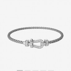 [홍콩명품.FRED] 프레드 25SS 로고 FORCE 10 스트랩 팔찌, ET3072, BUBU, 홍콩명품의류,구매대행,온라인명품