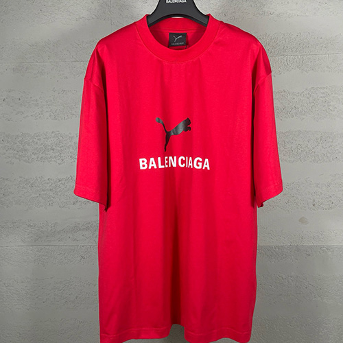 [홍콩명품.BALENCIAGA] 발렌시아가 25SS 로고 PUMA 콜라보 반팔 티셔츠 (3컬러), BM21643, KK, 홍콩명품가방,명품쇼핑몰,크로스백,핸드백,구매대행