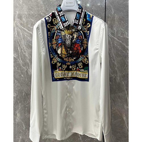 [홍콩명품.D&G] 돌체앤가바나 25SS 로고 패턴 남방 셔츠 (화이트), BM21736, SAM, 레플리카의류,미러급사이트