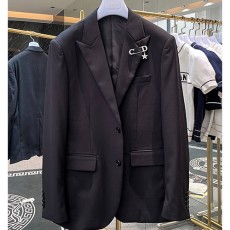 [홍콩명품,Christian Dior] 디올 25SS 로고 브로치 정장 수트 자켓 (블랙), BM21749, SAM, 레플리카의류,미러급사이트
