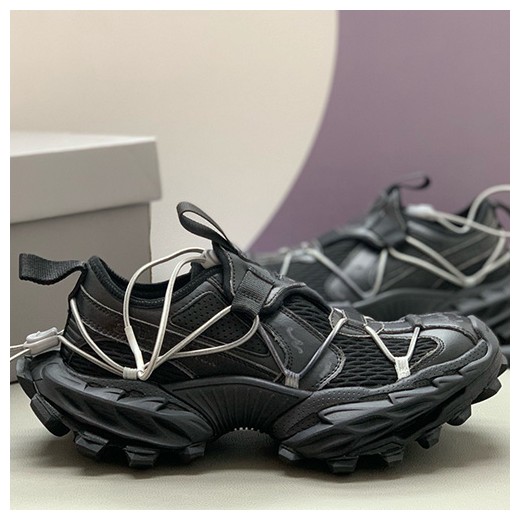 [홍콩명품.BALENCIAGA] 발렌시아가 25SS 로고 남여 HIKE 스니커즈 운동화 (블랙), SE5352, PMD, 명품스니커즈,운동화,구두,로퍼,하이탑,신발