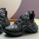 [홍콩명품.LOUIS VUITTON] 루이비통 25SS 로고 여성 모노그램 아치라이트 스니커즈 운동화 1AGZFB (블랙), SE5359, PMD, 명품스니커즈,운동화,구두,로퍼,하이탑,신발