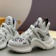 [홍콩명품.LOUIS VUITTON] 루이비통 25SS 로고 여성 모노그램 아치라이트 스니커즈 운동화 1AHOPR (화이트), SE5360, PMD, 명품스니커즈,운동화,구두,로퍼,하이탑,신발