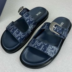 [홍콩명품,Christian Dior] 디올 25SS 로고 오블리크 샌들 슬리퍼 (블루), SE5377, ALW, 명품스니커즈,운동화,구두,로퍼,하이탑,신발