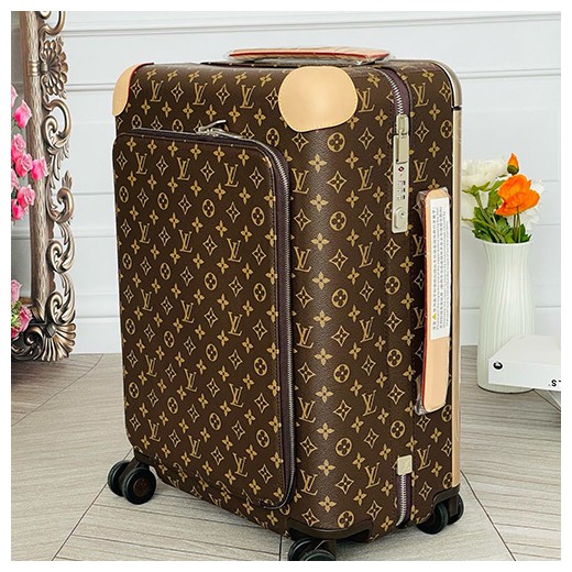 [홍콩명품.LOUIS VUITTON] 루이비통 25SS 로고 모노그램 레더 호라이즌55 캐리어 (브라운), CR136, B4, 홍콩명품쇼핑몰,무브타임,악세사리,잡화,생활용품