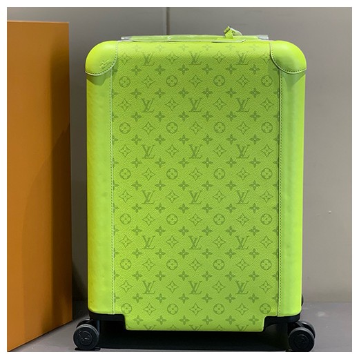 [홍콩명품.LOUIS VUITTON] 루이비통 25SS 로고 모노그램 레더 호라이즌55 캐리어 (그린), CR144, B4, 명품레플리카, 캐리어, 여행가방 투어