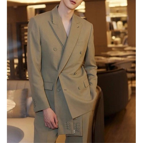 [홍콩명품,Christian Dior] 디올 25SS 로고 정장 수트 (베이지), BM21853, KB, 레플리카의류,미러급사이트