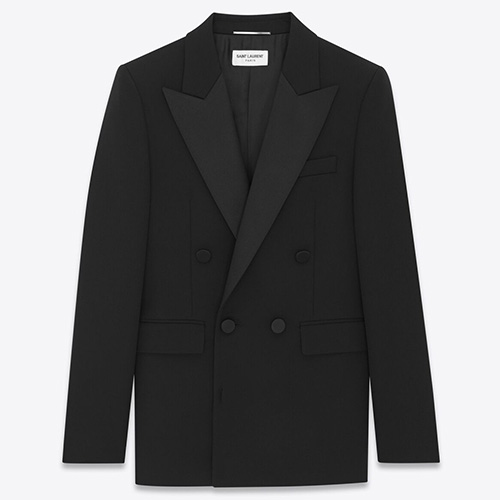 [홍콩명품.YSL] 입생로랑 25SS 로고 정장 수트 자켓 (블랙), BM21857, KB, 레플리카의류,미러급사이트