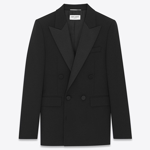 [홍콩명품.YSL] 입생로랑 25SS 로고 정장 수트 자켓 (블랙), BM21857, KB, 레플리카의류,미러급사이트