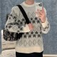 [홍콩명품,Christian Dior] 디올 25SS 로고 패턴 니트 스웨터 (그레이), BM21898, KB, 레플리카의류,미러급사이트