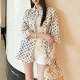 [홍콩명품.LOUIS VUITTON] 루이비통 25SS 로고 여성 모노그램 롱 남방 셔츠 (화이트), BM21969, MC, 레플리카의류,미러급사이트