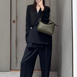 [홍콩명품.LOEWE] 로에베 25SS 로고 여성 오피스룩 정장 수트 상하의 세트 (2컬러), BM21982, MC, 레플리카의류,미러급사이트