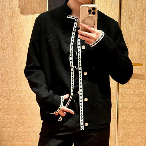 [홍콩명품.LOUIS VUITTON] 루이비통 25SS 로고 니트 가디건 1AGTLO, BM22019, KK, 레플리카의류,미러급사이트