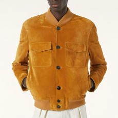 [홍콩명품.Loro Piana] 로로피아나 25SS 로고 레더 가죽 봄버 자켓 (2컬러), BM22058, TOM, 레플리카의류,미러급사이트