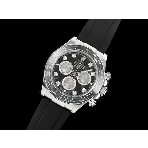 [홍콩명품시계.ROLEX] 로렉스 롤렉스 데이토나 126519 크로노그래프 블랙/실버 다이아몬드 다이얼