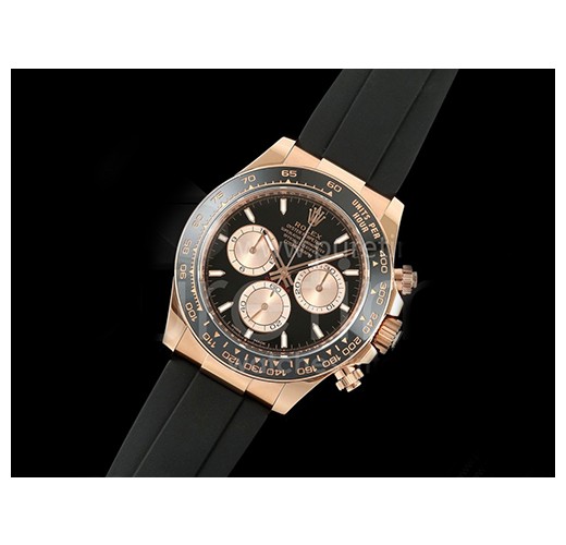 [홍콩명품시계.ROLEX] 로렉스 롤렉스 데이토나 126519 크로노그래프 블랙/로즈골드 스틱 다이얼