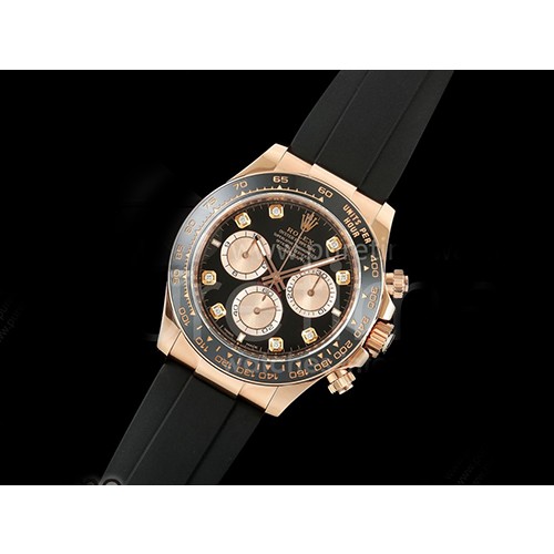 [홍콩명품시계.ROLEX] 로렉스 롤렉스 데이토나 126519 크로노그래프 블랙/로즈골드 다이아몬드 다이얼