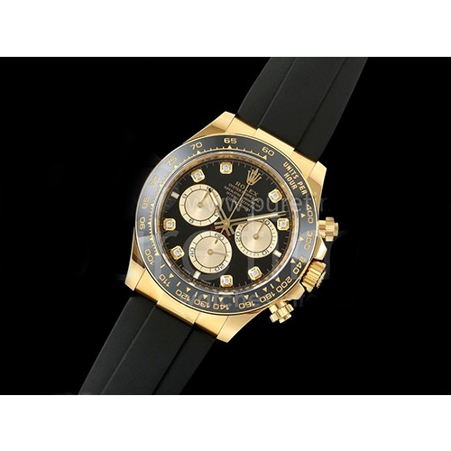 [홍콩명품시계.ROLEX] 로렉스 롤렉스 데이토나 126518 크로노그래프 옐로우골드 다이아몬드 다이얼