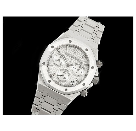[홍콩명품시계.AUDEMARS PIGUET] 오데마피게 로얄오크 크로노 26240 41mm 화이트 다이얼
