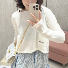 [홍콩명품,Christian Dior] 디올 25SS 로고 여성 니트 스웨터 (아이보리), BM22167, JL, 레플리카의류,미러급사이트