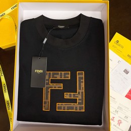 [홍콩명품,FENDI] 펜디 25SS 로고 반팔 티셔츠 (2컬러), BM22224, S1F, 레플리카의류,미러급사이트