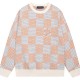 [홍콩명품.LOUIS VUITTON] 루이비통 25SS 로고 다미에 캐시미어 니트 스웨터 (2컬러), BM22256, S1F, 레플리카의류,미러급사이트