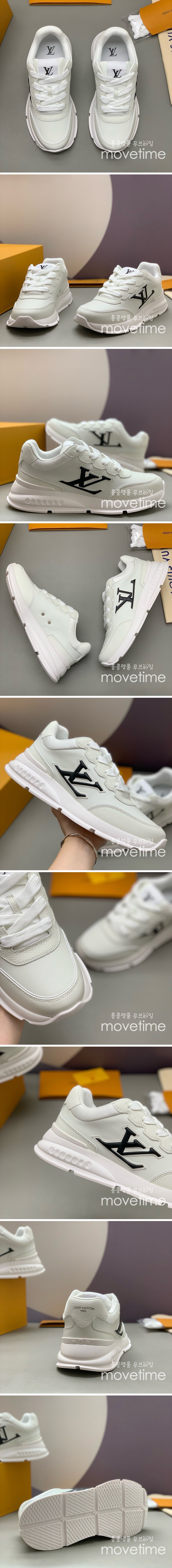 [홍콩명품.LOUIS VUITTON] 루이비통 25SS 로고 CLASSIC 스니커즈 운동화 (화이트), SE5467, PMD, 명품스니커즈,운동화,구두,로퍼,하이탑,신발