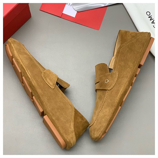 [홍콩명품.FERRAGAMO] 페레가모 25SS 로고 레더 가죽 구두 로퍼 (카라멜), SE5489, PMD, 명품스니커즈,운동화,구두,로퍼,하이탑,신발