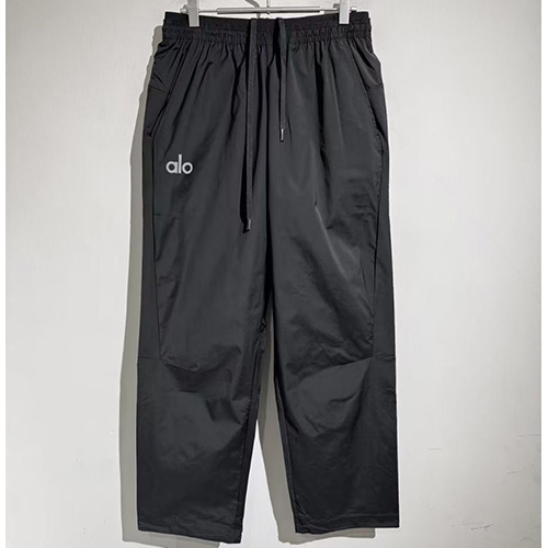 [홍콩명품.ALO YOGA] 알로요가 25SS 로고 조거 팬츠 바지 (블랙), BM22286, X2, 레플리카의류,미러급사이트