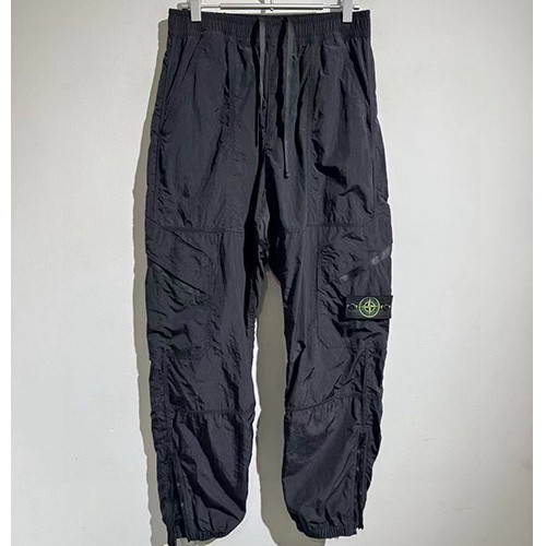 [홍콩명품.Stone Island] 스톤아일랜드 25SS 로고 탈부착 조거 팬츠 바지 (2컬러), BM22287, X2, 레플리카의류,미러급사이트
