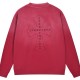 [홍콩명품.Chrome Hearts] 크롬하츠 25SS 로고 자수 워싱 맨투맨 티셔츠 (2컬러), BM22345, KK, 레플리카의류,미러급사이트