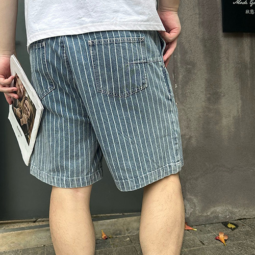 [홍콩명품,Christian Dior] 디올 25SS 로고 자수 데님 쇼츠 반바지, BM22363, KK, 레플리카의류,미러급사이트