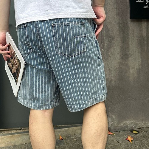 [홍콩명품,Christian Dior] 디올 25SS 로고 자수 데님 쇼츠 반바지, BM22363, KK, 레플리카의류,미러급사이트