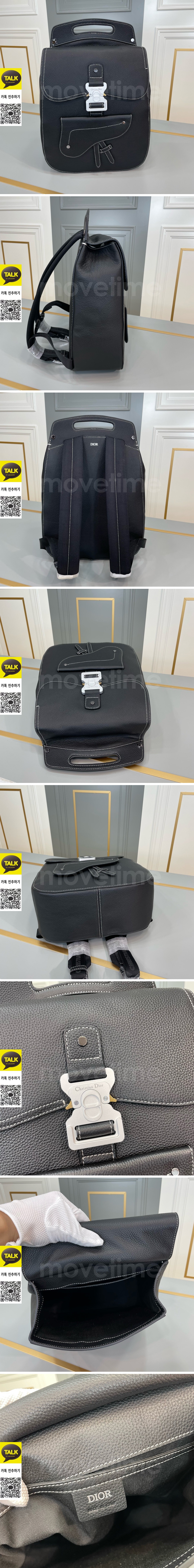 [홍콩명품,Christian Dior] 디올 25SS 로고 레더 가죽 백팩 (블랙), BGM5137, 홍콩명품가방,명품쇼핑몰,크로스백,핸드백,구매대행
