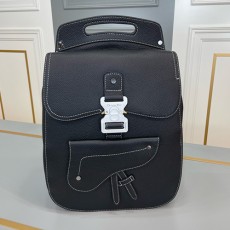 [홍콩명품,Christian Dior] 디올 25SS 로고 레더 가죽 백팩 (블랙), BGM5137, 홍콩명품가방,명품쇼핑몰,크로스백,핸드백,구매대행