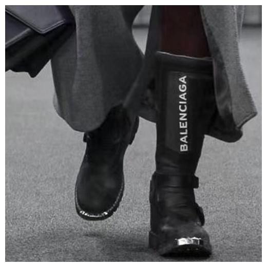 [홍콩명품.BALENCIAGA] 발렌시아가 25SS 로고 레더 가죽 롱 부츠 (블랙), SE5504, RO, 명품스니커즈,운동화,구두,로퍼,하이탑,신발