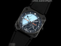 [홍콩명품시계. Bell&Ross] 벨앤로스 BR03 블랙 세라믹 허라이즌 다이얼