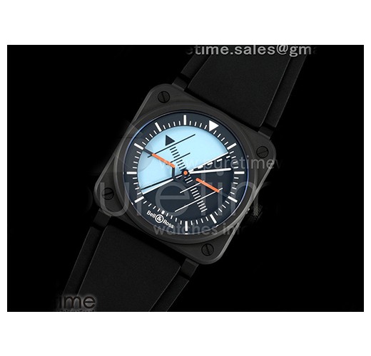 [홍콩명품시계. Bell&Ross] 벨앤로스 BR03 블랙 세라믹 허라이즌 다이얼