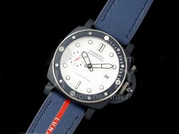 [홍콩명품시계.PANERAI] 파네라이 팸1543 Submersible 44mm 화이트 다이얼