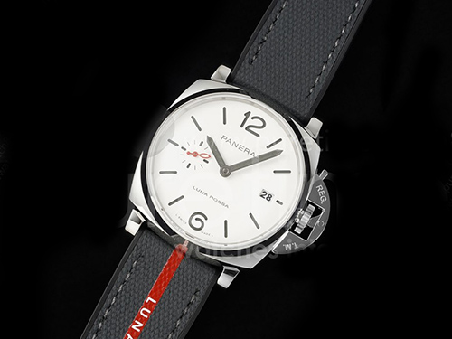 [홍콩명품시계.PANERAI] 파네라이 팸1381 Luminor Due Luna Rossa 42mm 화이트 다이얼