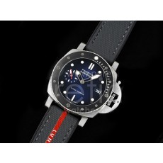 [홍콩명품시계.PANERAI] 파네라이 팸1565 Submersible Luna Rossa 42mm 블루 다이얼