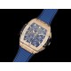 [홍콩명품시계.HUBLOT] 휴블럿 빅뱅 스프릿 로즈골드 티타늄 베젤 스켈레톤 다이얼